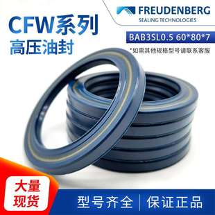 7耐高压O型密封圈现货 CFW丁腈骨架油封BAB3SL0.5 德国原装