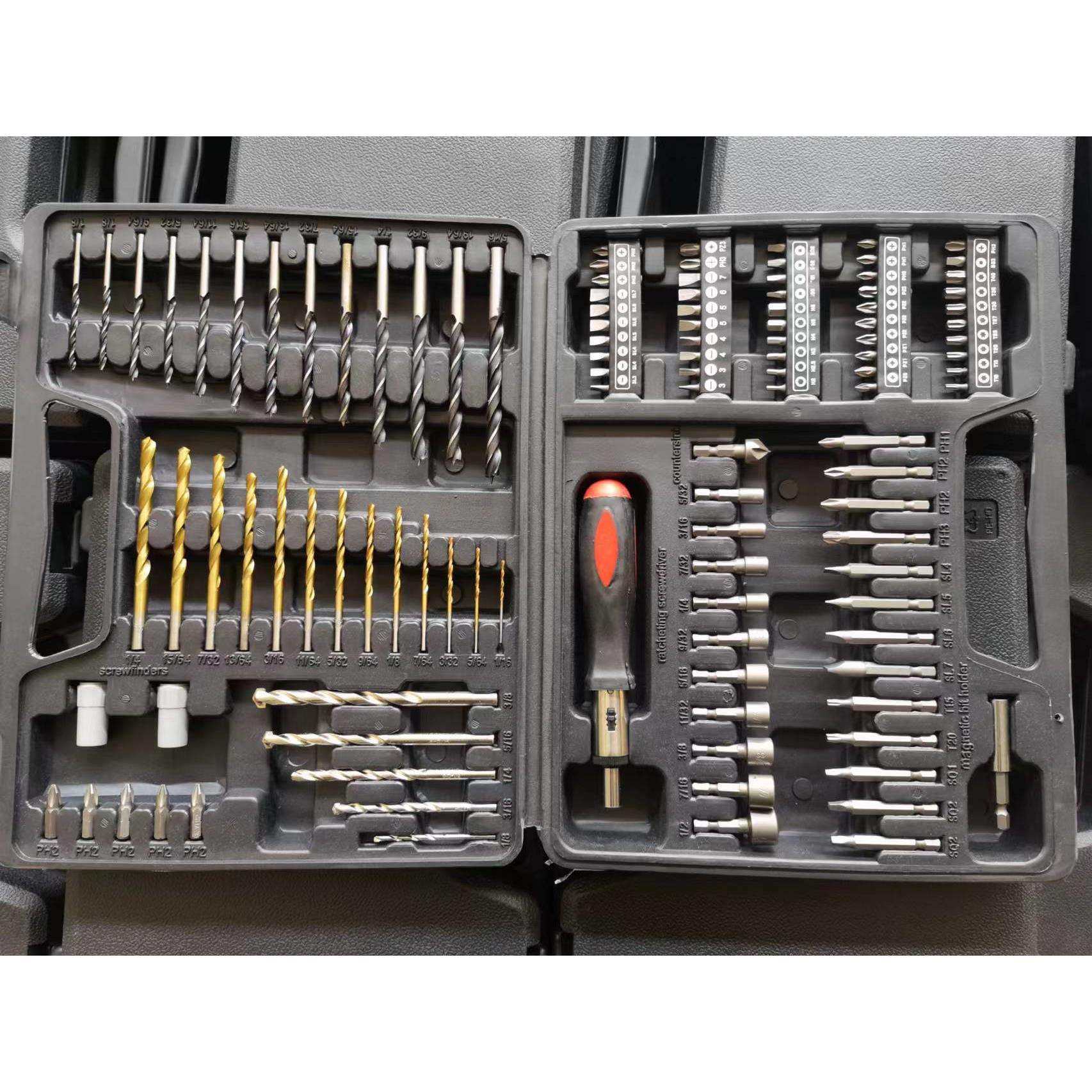 钻头工具组套114件套PC木工建工麻花钻批头套筒五金工具组套收纳,农机/农具/农膜,播种栽苗器/地膜机,淘宝优惠券,粉丝福利购,淘宝优惠卷