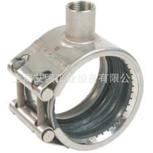 斯特劳伯式M型接头 带支管端口抱箍 排气取样延伸分支管接头