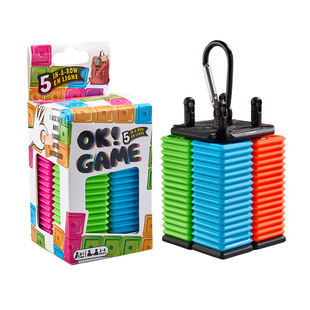 OK Play 5 in a row wins Travel Game for Family and Friends