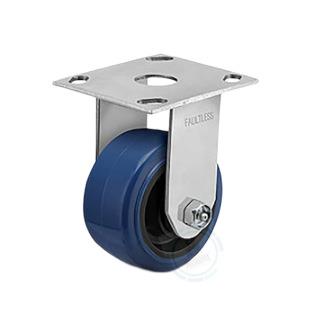 Shepherd Casters橡胶定向脚轮 Rubber Rigid Caster