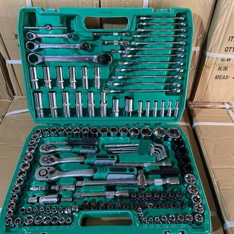 150件套72齿汽修工具套装汽车维修组套套筒扳手组合工具汽修工具