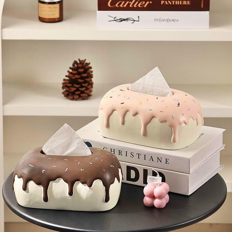 *可爱纸巾盒家用卫生间创意客厅多功能高档纸盒茶几桌面摆件收纳