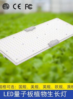 量子板植物生长灯led grow light温室大棚全光谱大功率方形补光灯