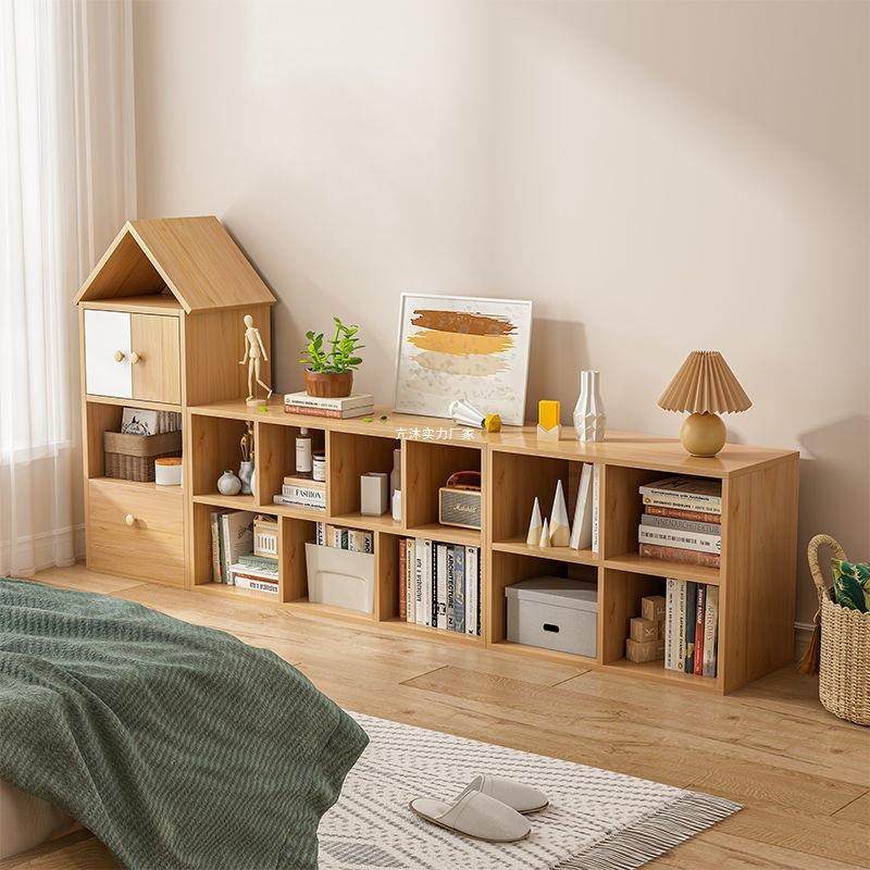 儿童书架落地置物柜教室学生收纳储物柜床尾靠墙组合格子柜矮书柜,农机/农具/农膜,播种栽苗器/地膜机,淘宝优惠券,粉丝福利购,淘宝优惠卷