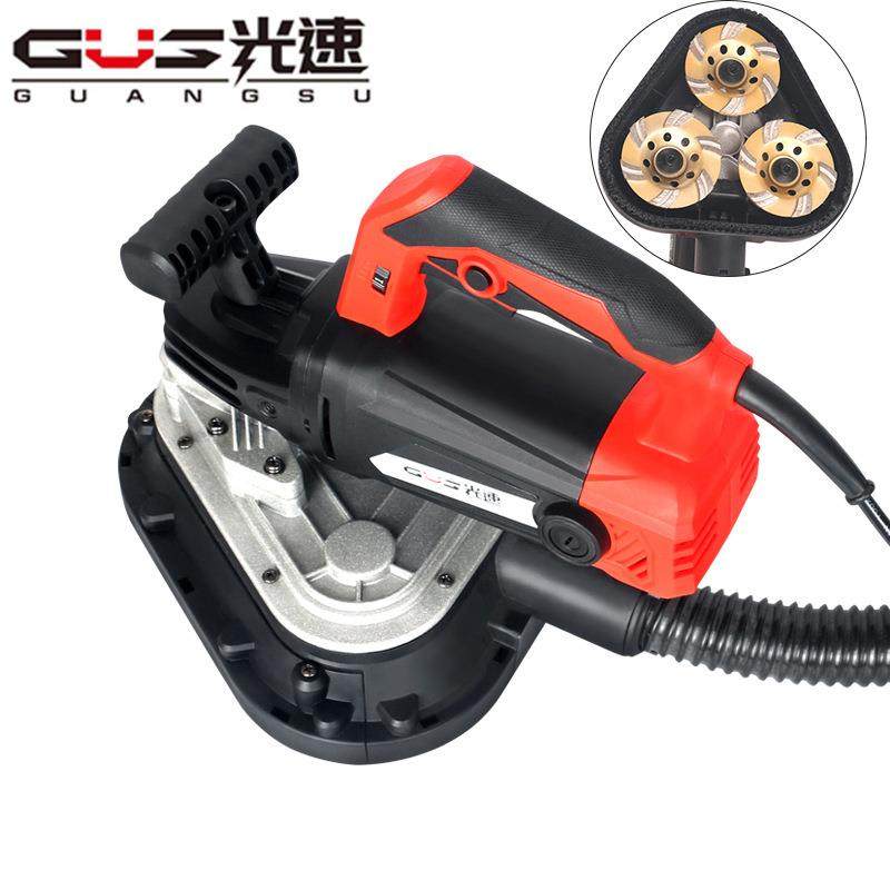 三头无尘打磨机三角地坪研磨机磨边混凝土墙面地面翻新腻子无死角,农机/农具/农膜,播种栽苗器/地膜机,淘宝优惠券,粉丝福利购,淘宝优惠卷