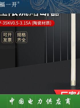XRNP6-35~40.5KV/0.5A 1A 2A 3A 5A 高压熔断器 安装尺寸40*440mm