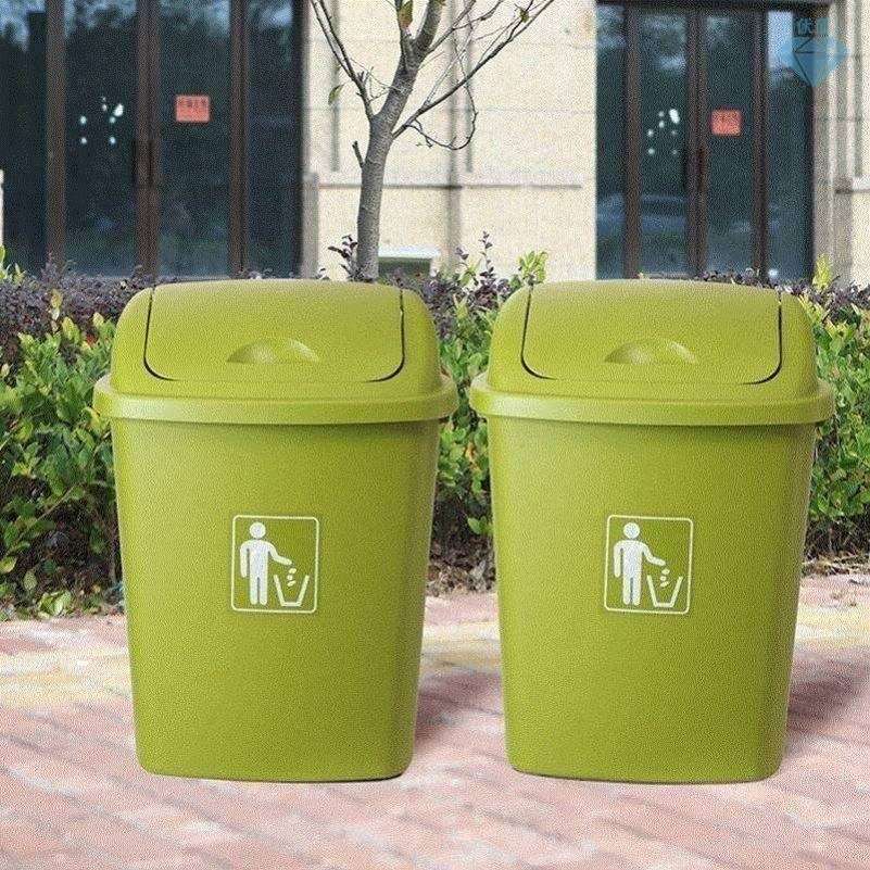 trash household outdoor plastic  garbage can box thic