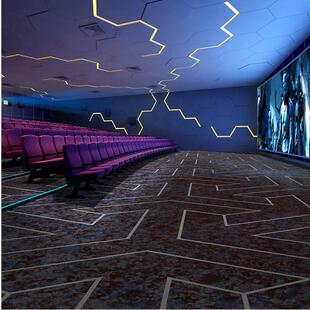 沃尔顿地毯酒店电影院酒店客房B1印花地毯宾馆走廊KTV大面积满铺