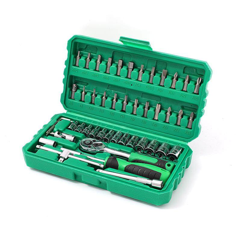 46件1/4小飞新款直柄原色公制套筒组套汽车维修组套家用组合工具,农机/农具/农膜,播种栽苗器/地膜机,淘宝优惠券,粉丝福利购,淘宝优惠卷