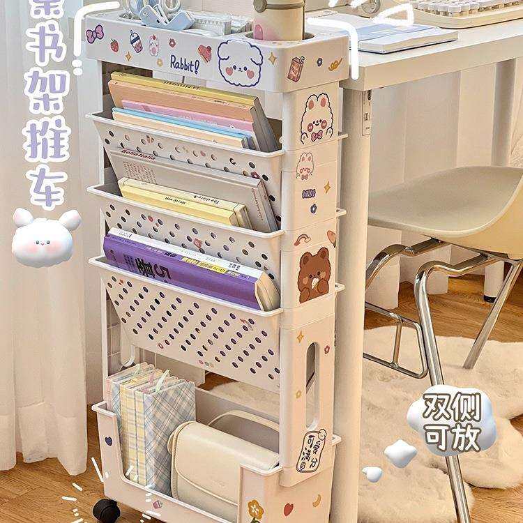 小推车置物架桌下书本收纳学生宿舍可移动书架整理架子带滑轮,农机/农具/农膜,播种栽苗器/地膜机,淘宝优惠券,粉丝福利购,淘宝优惠卷