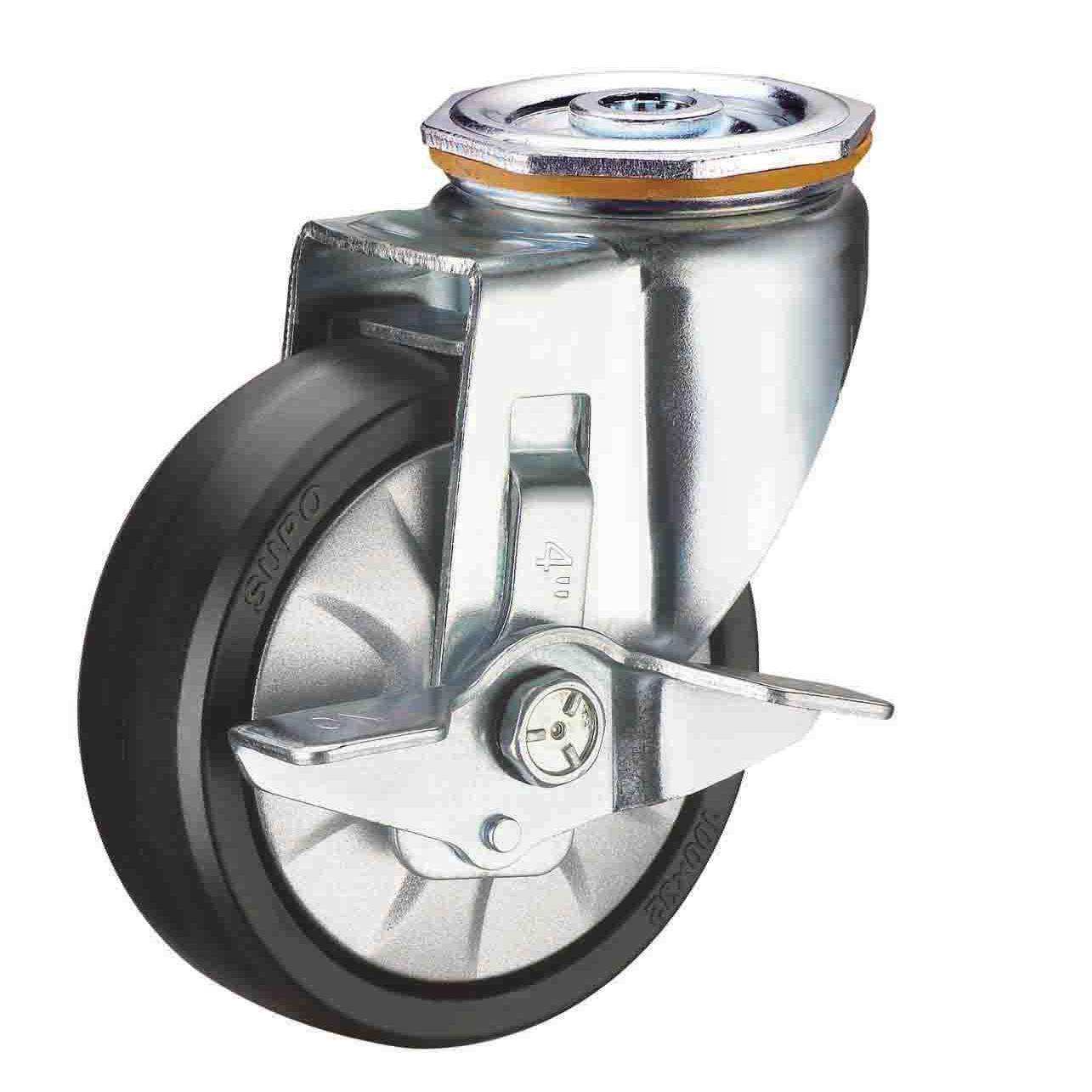 SUPO向荣 6寸 带边刹车 孔顶 PA 尼龙 万向 脚轮Z03S-03C-150-662,农机/农具/农膜,播种栽苗器/地膜机,淘宝优惠券,粉丝福利购,淘宝优惠卷