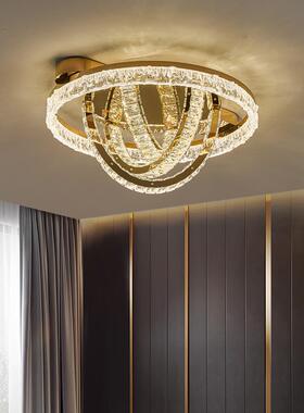 led吸顶灯卧室灯客厅灯现代简约大气房间灯主灯2024新款灯具圆形