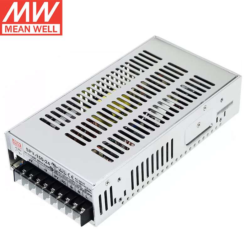 明纬开关电源SPV-150-12/24/48V 150W可调电压(PV调节需外部电压)