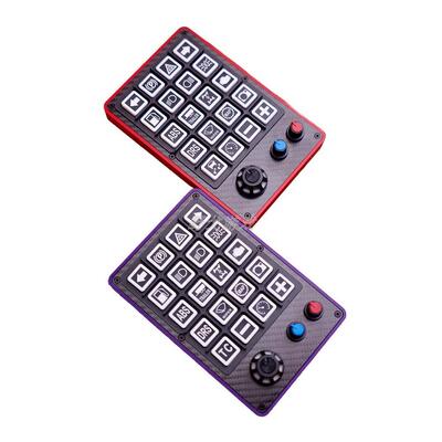 模拟赛车游戏多功能RGB中控按钮盒控制盒Fanatec图马斯特MOZA速魔