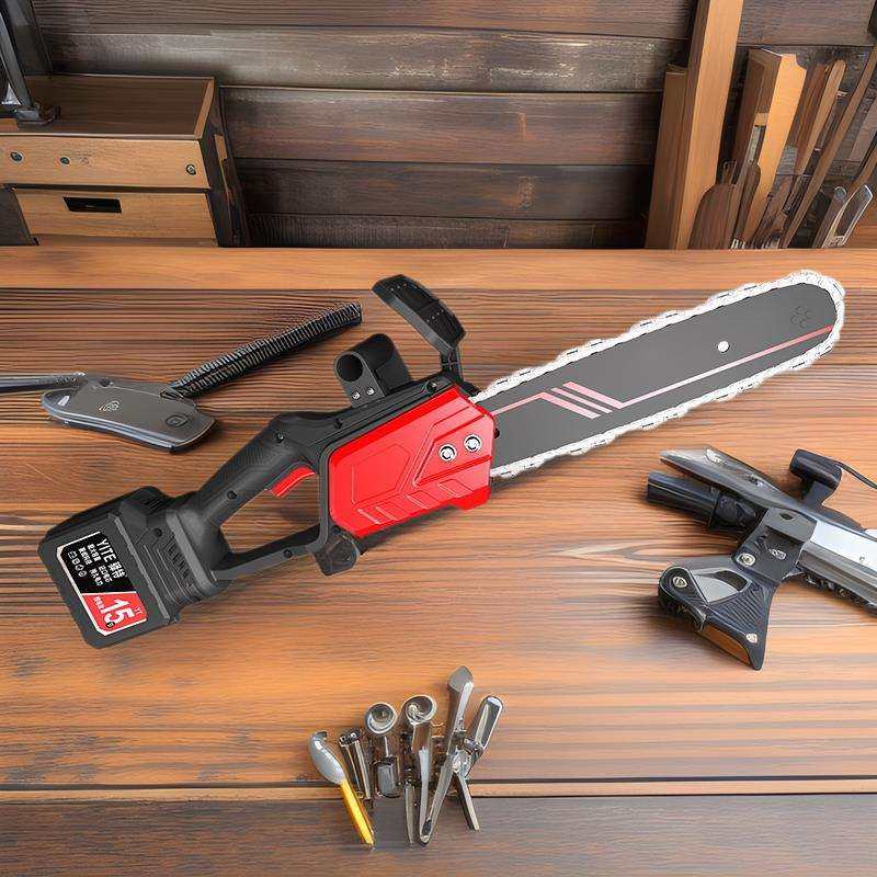 跨境充电式电锯砍树伐木锯锯树电动修枝锯链条园林专用锂电园林锯,农机/农具/农膜,播种栽苗器/地膜机,淘宝优惠券,粉丝福利购,淘宝优惠卷