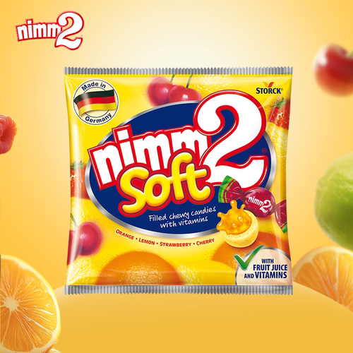 【26年3月】德国进口二宝nimm2夹心水果软糖糖果零食116g