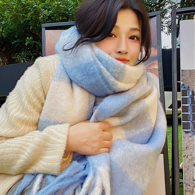 予时光RICOWANER保暖加厚围巾