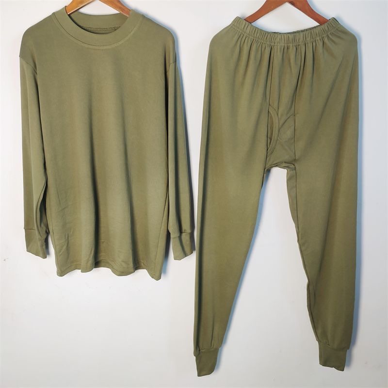 男士纯棉内衣秋衣秋裤套装秋冬季薄款爸爸中老年打底内衣线衣线裤