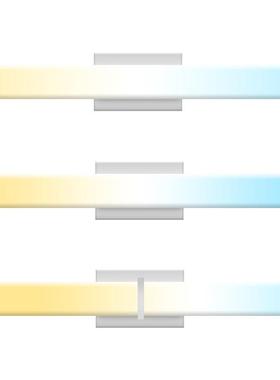 耐仕24寸/36寸/48寸LED长条镜前灯3000K/4000K/5000K三色温壁灯