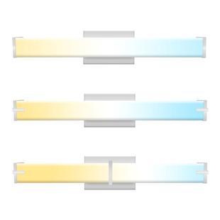 耐仕24寸/36寸/48寸LED长条镜前灯3000K/4000K/5000K三色温壁灯