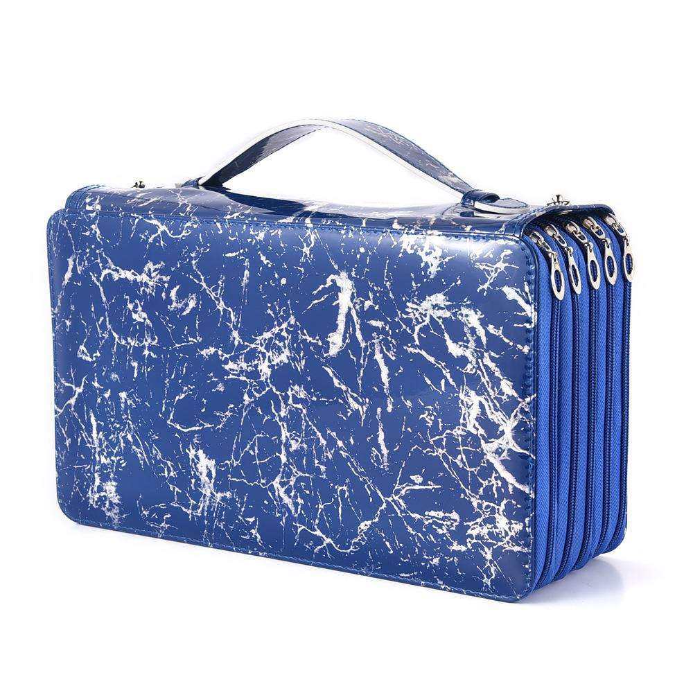 多层363孔笔袋手提文具盒大容量素描填色303孔铅笔盒