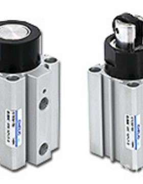 气立可mgpt夹爪气缸高输出型复动拉回型CHELIC阻挡缸