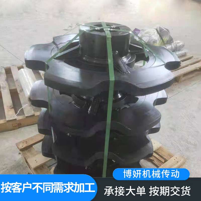 单双排链轮工业非标大小节距精密机械传动输送链轮 提升机链轮