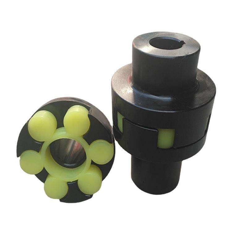 传动轴 梅花形弹性ML三爪式联轴器 聚氨酯垫 空压机液力耦合器用