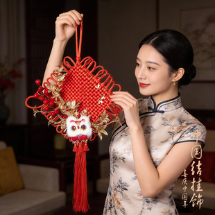 中国结挂件大号diy花艺中国结活动用品客厅装饰品新年春节平安结