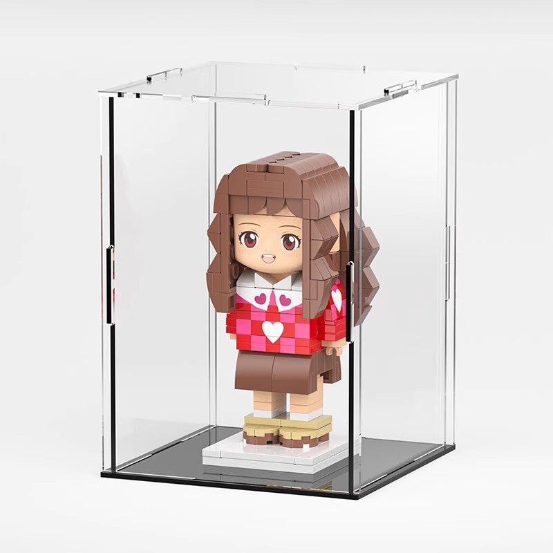积木人偶单人双人亚克力防尘收纳展示盒,节庆用品/礼品,创意礼盒/礼品套组,淘宝优惠券,粉丝福利购,淘宝优惠卷