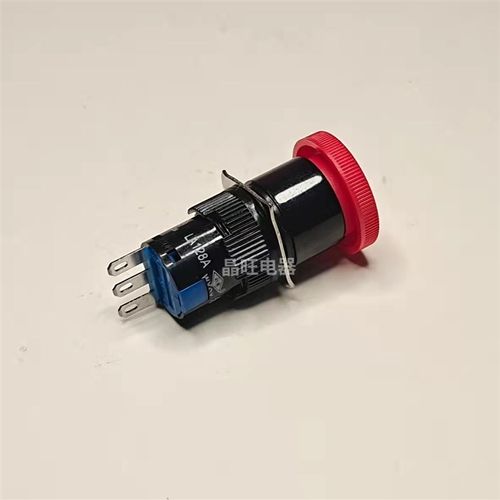 永前LA128AY-11ZS 16mm急停按钮 LA16电源紧急停止开关蘑菇头自锁