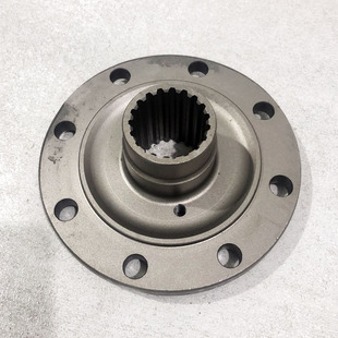 9胶轮式 挖掘机钩机配件 后桥半轴19齿 圆盘 远山765 突元 775