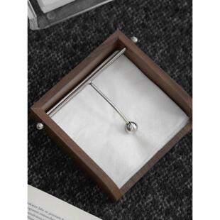 简轻奢不锈钢定点纸巾架纸巾盒抽纸盒摆件样板房软装酒店饰垒德株