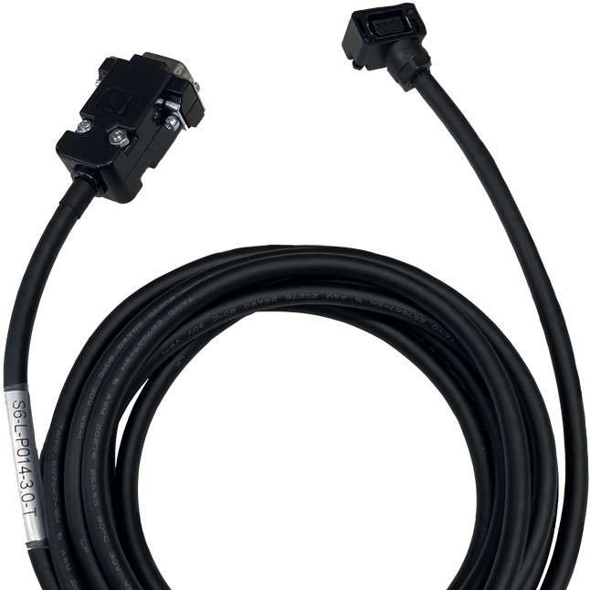 SV660驱动MS1H1-H4端子式汇川电机前出式单圈绝对值电机编码器线