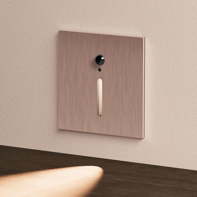 #F7N2N1楼梯踏步感应灯入户门走廊过道小夜灯酒店家用智能人体感