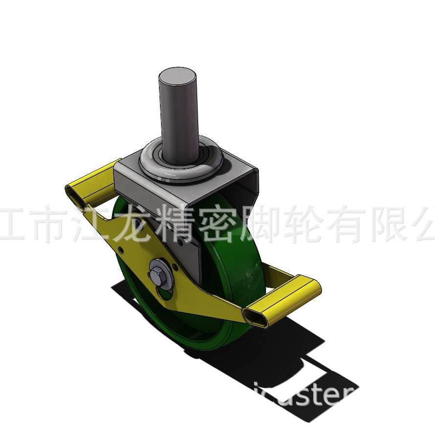 欧洲款式鹰架轮垂直脚手架脚轮脚轮万向轮江龙精密脚轮厂家