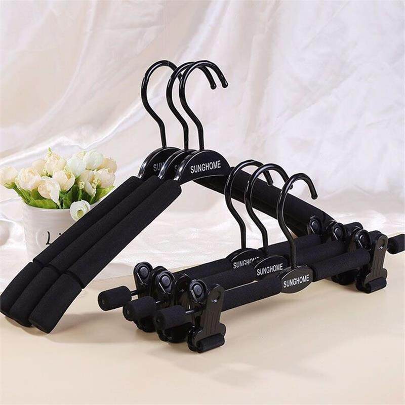 服装店衣架成人儿童软海绵泡沫无痕衣架裤挂裤架10个禾同禾同