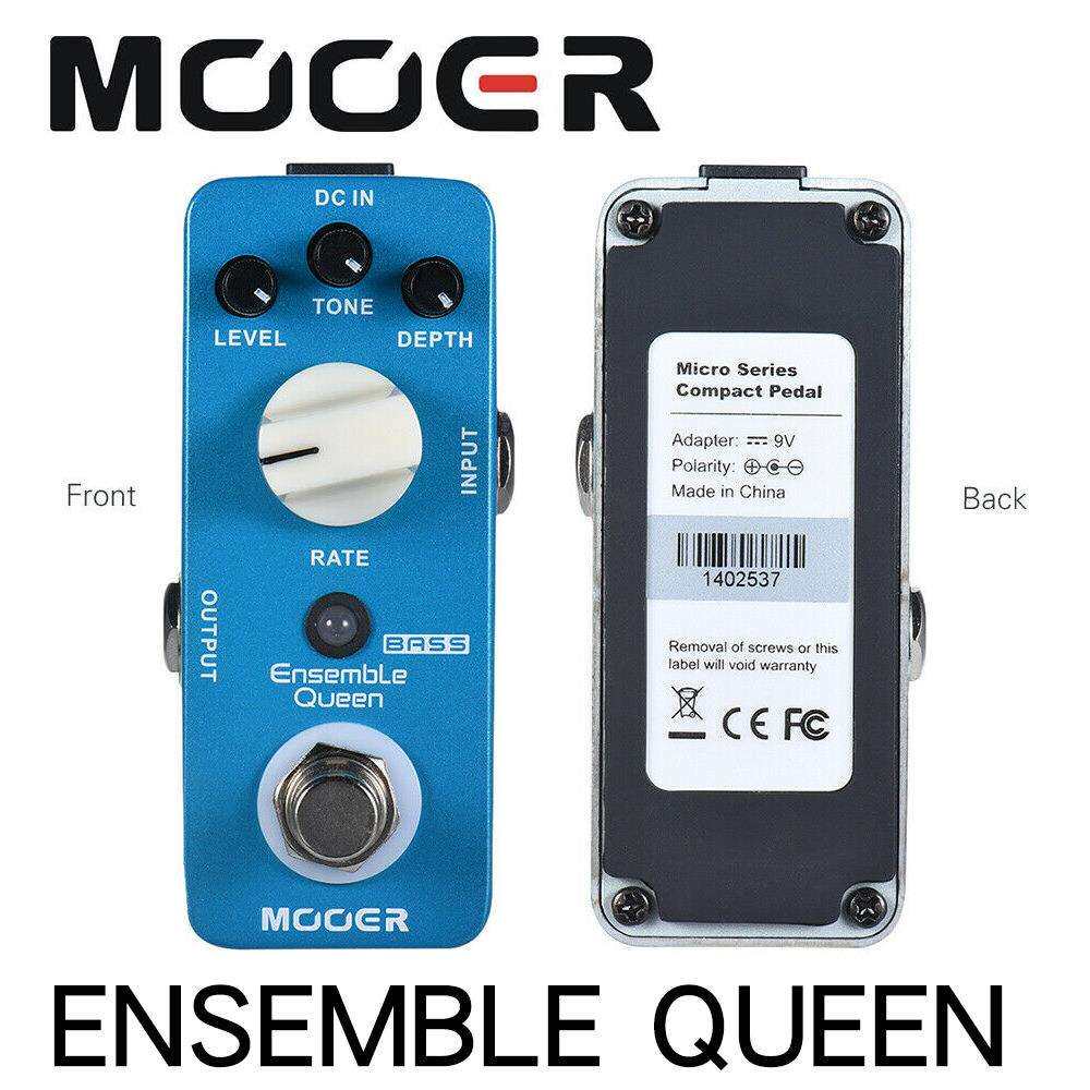 Mooer魔耳迷你贝斯类落地式 鼓机电箱木吉他 单块电吉他效果器