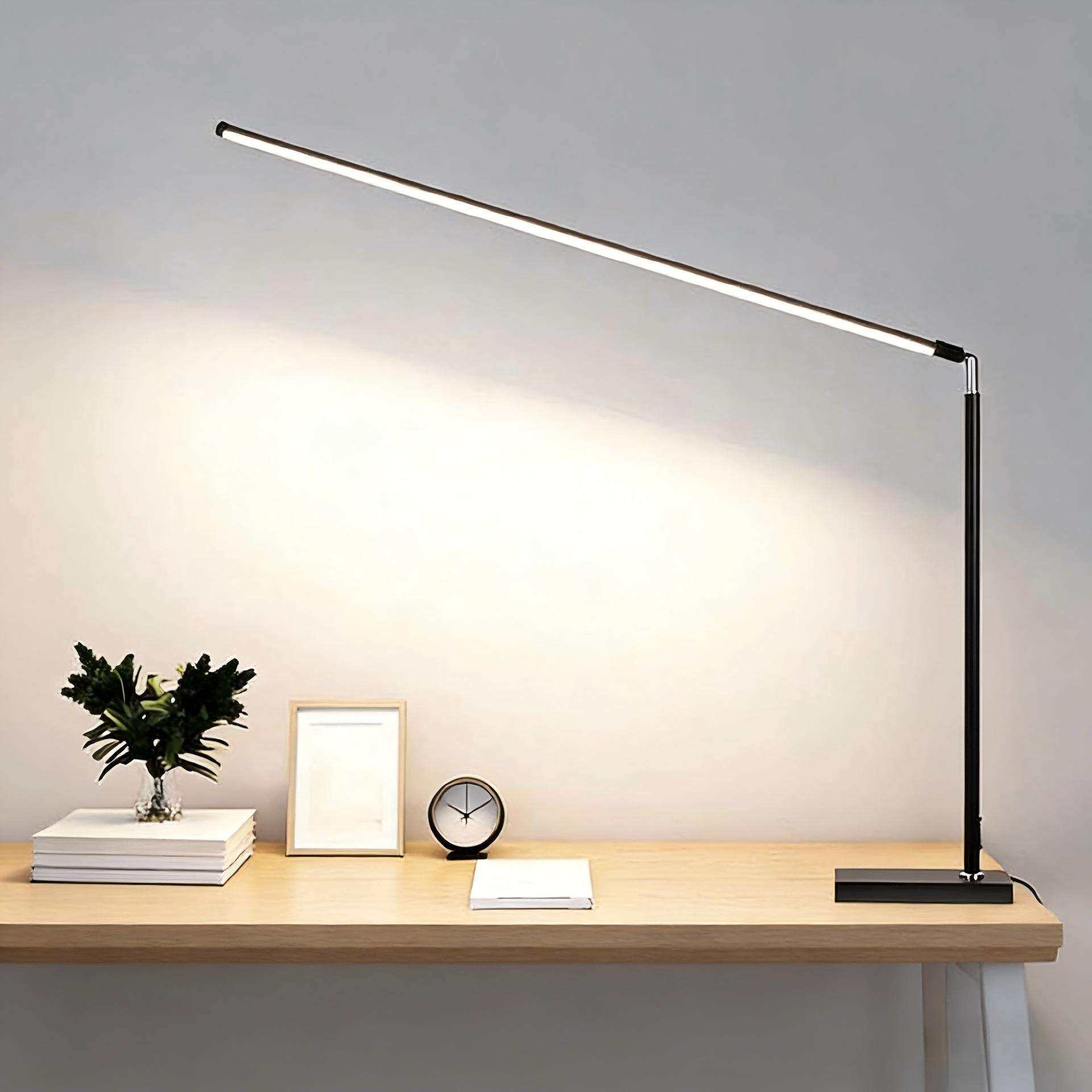 长条台灯护眼儿童书桌防蓝光学生阅读写作业专用学习台灯插电款