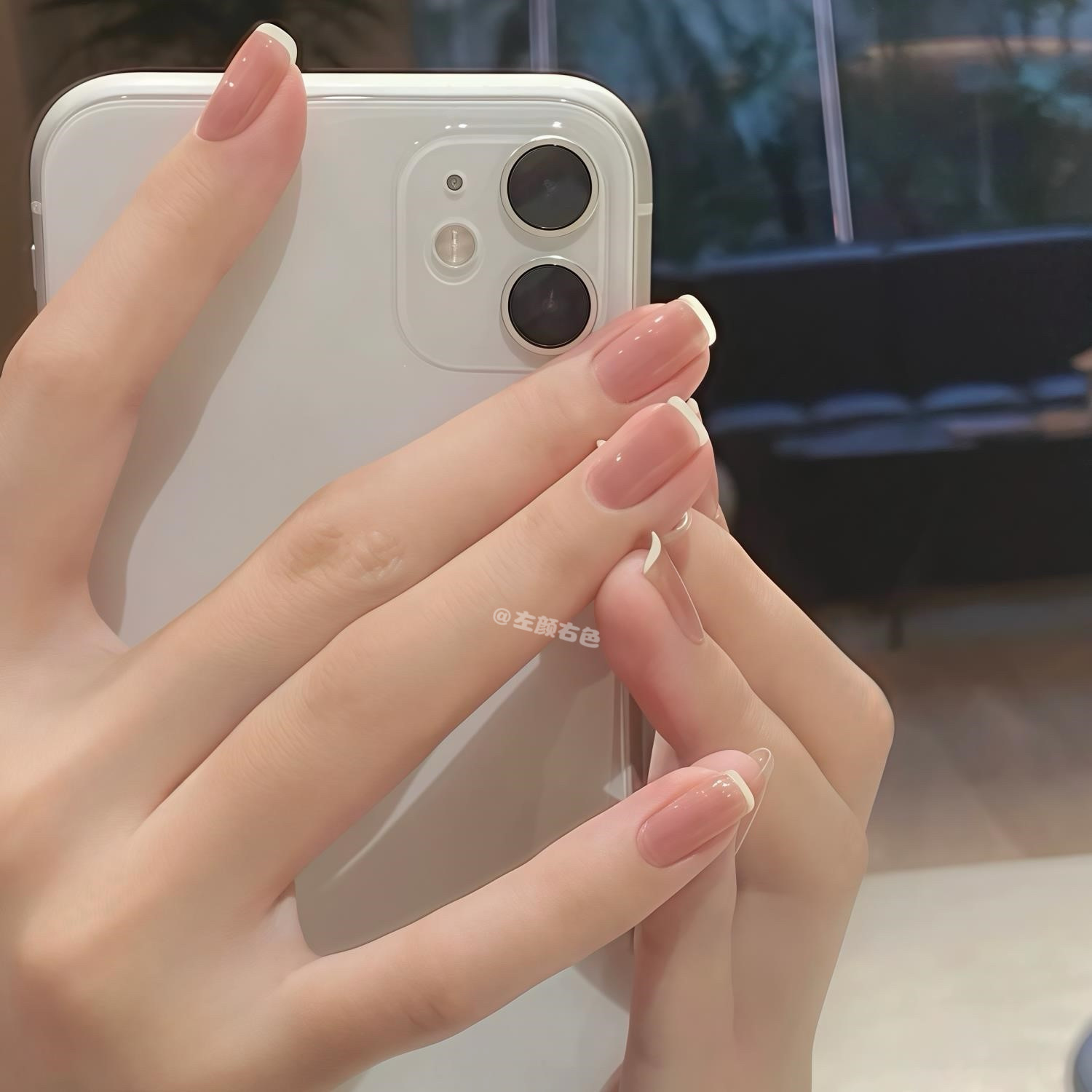 手工穿戴甲2026新款精致法式裸色高级感温柔显白百搭短款美甲贴片,彩妆/香水/美妆工具,穿戴甲/甲片,淘宝优惠券,粉丝福利购,淘宝优惠卷