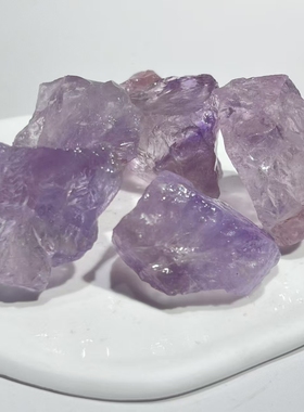 东海水晶原石海蓝宝散水晶海蓝宝白水晶七彩萤石茶晶拉长石淡紫晶