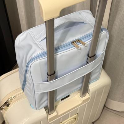 【出行好物】化妆包可挂行李箱大容量带镜子可立式外出旅行收纳包
