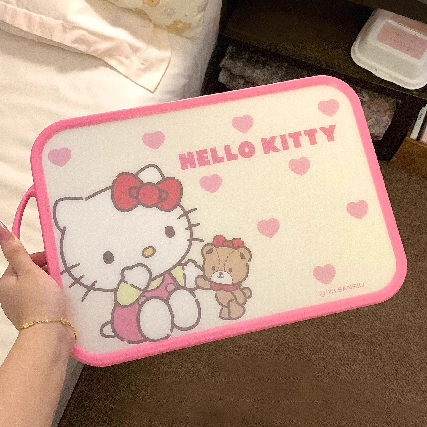 三丽鸥哈喽kitty防霉抗菌菜板