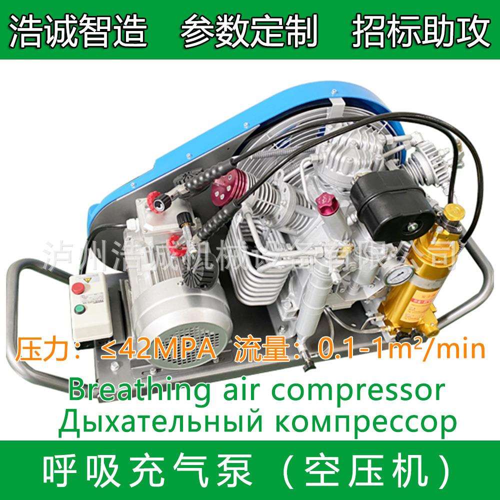绿升牌高压呼吸空压机330/420/500公斤 维修配件齐全