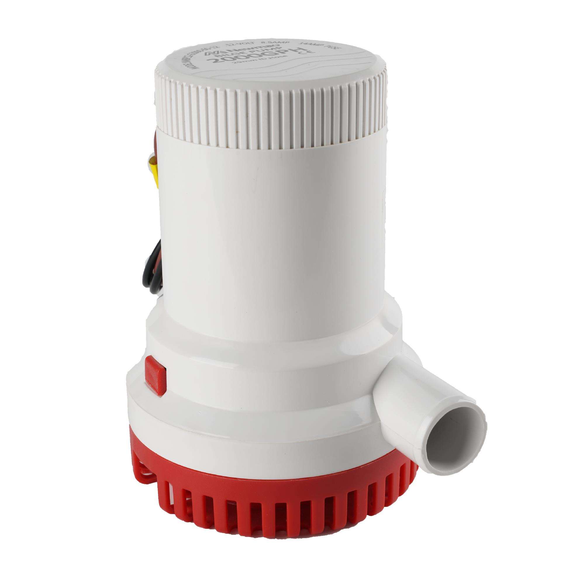 Newmao纽茂2000GPH舱底排水泵潜水泵12V24V直流游艇快艇配件