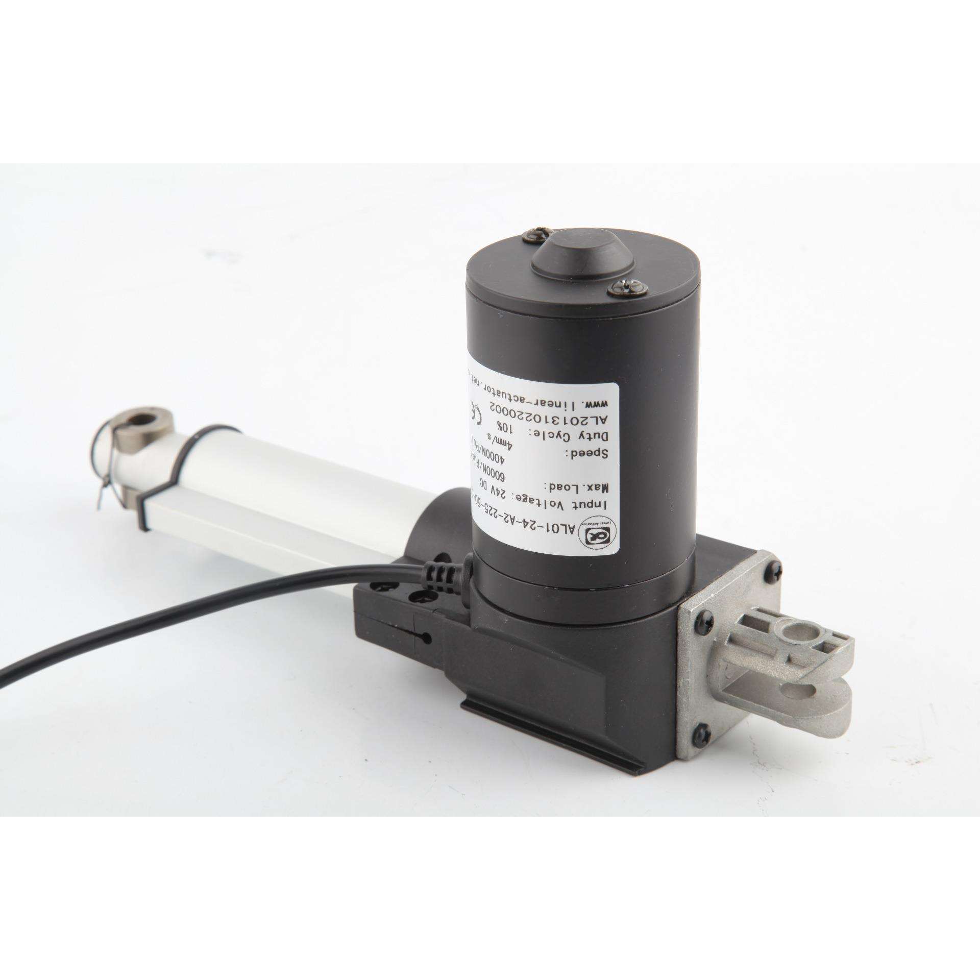 阿尔法公司生产AL01电动推杆行程100mm推力6000N电缸大功率