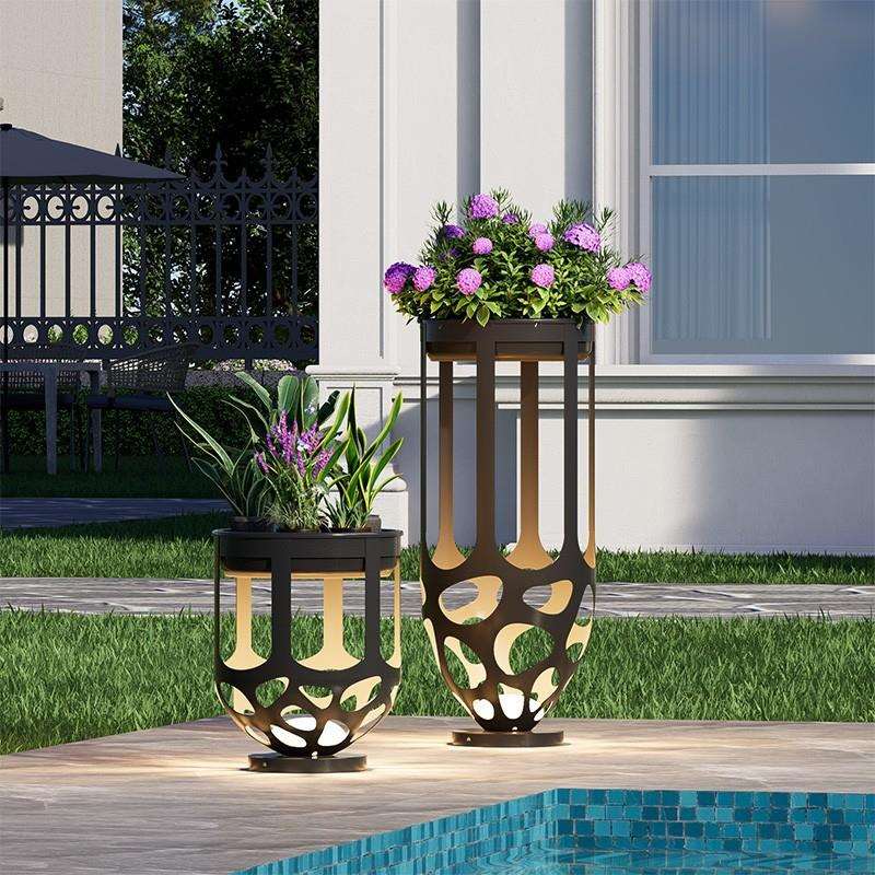 户外灯防水庭院景观灯花园别墅室外落地灯露台花架灯太阳能草坪