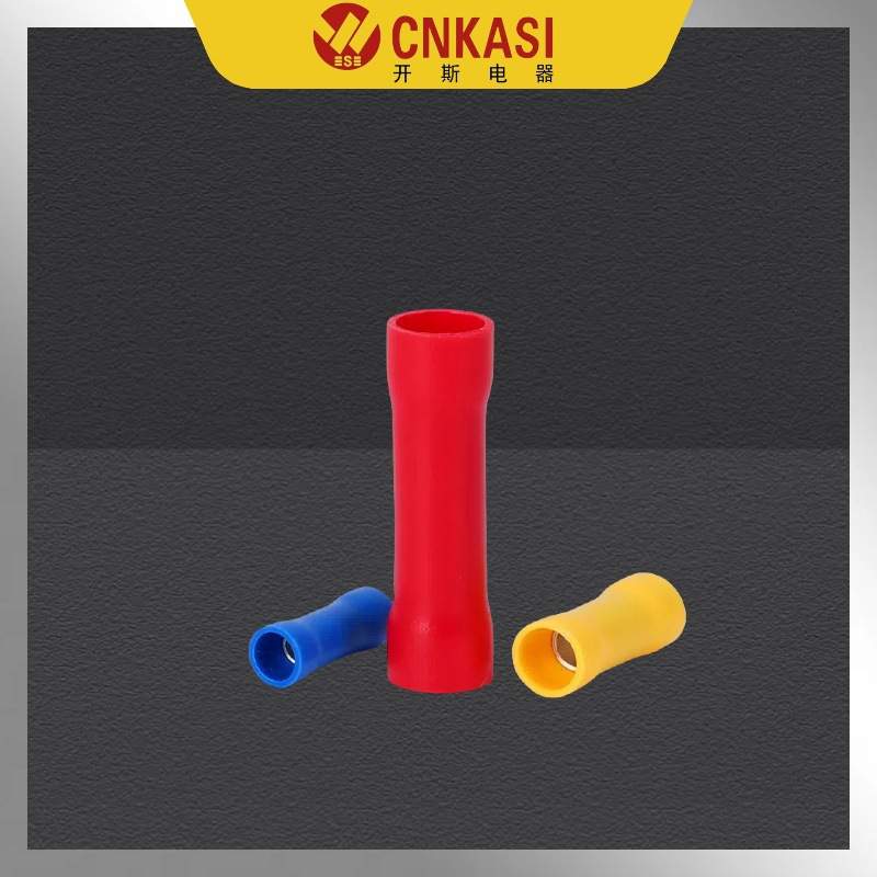 PVT1.25/2/5.5短型中间管全绝缘冷压接线端子接线端头 电线连接器