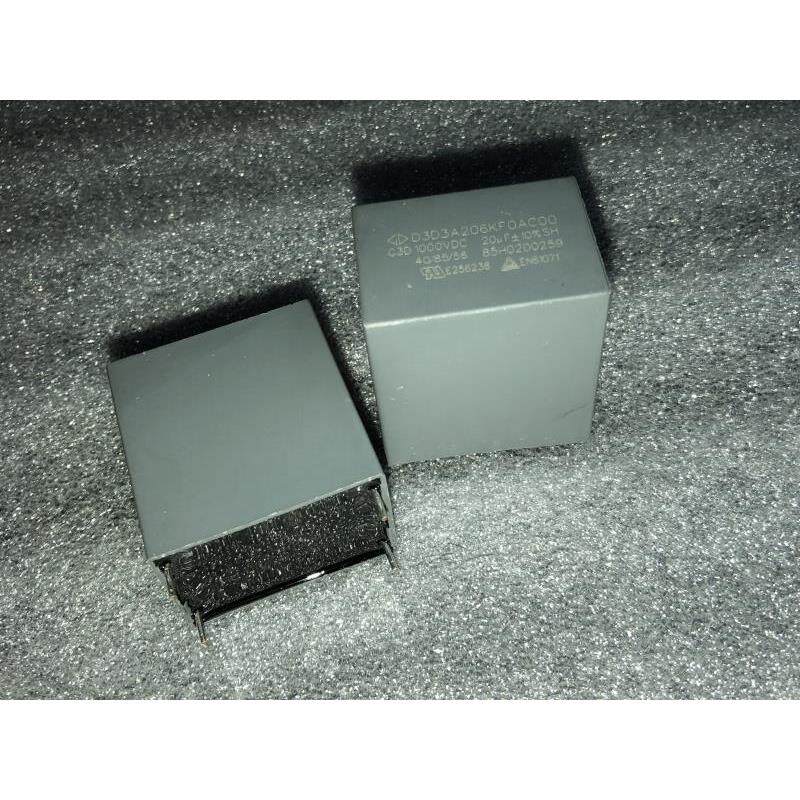法拉GD-D3D3A206KF0AC00 C3D系 20UF 1000V 高压滤波薄膜无极电容
